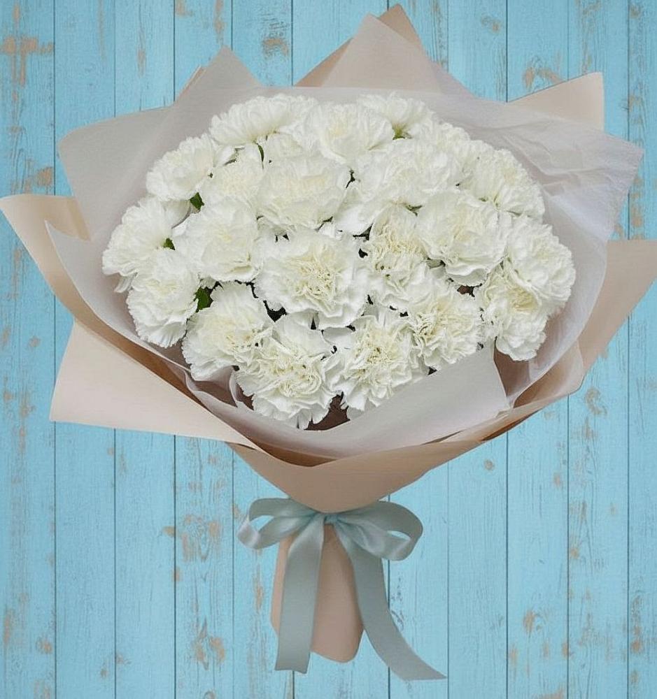 Букет цветов из: Гвоздики в Икше