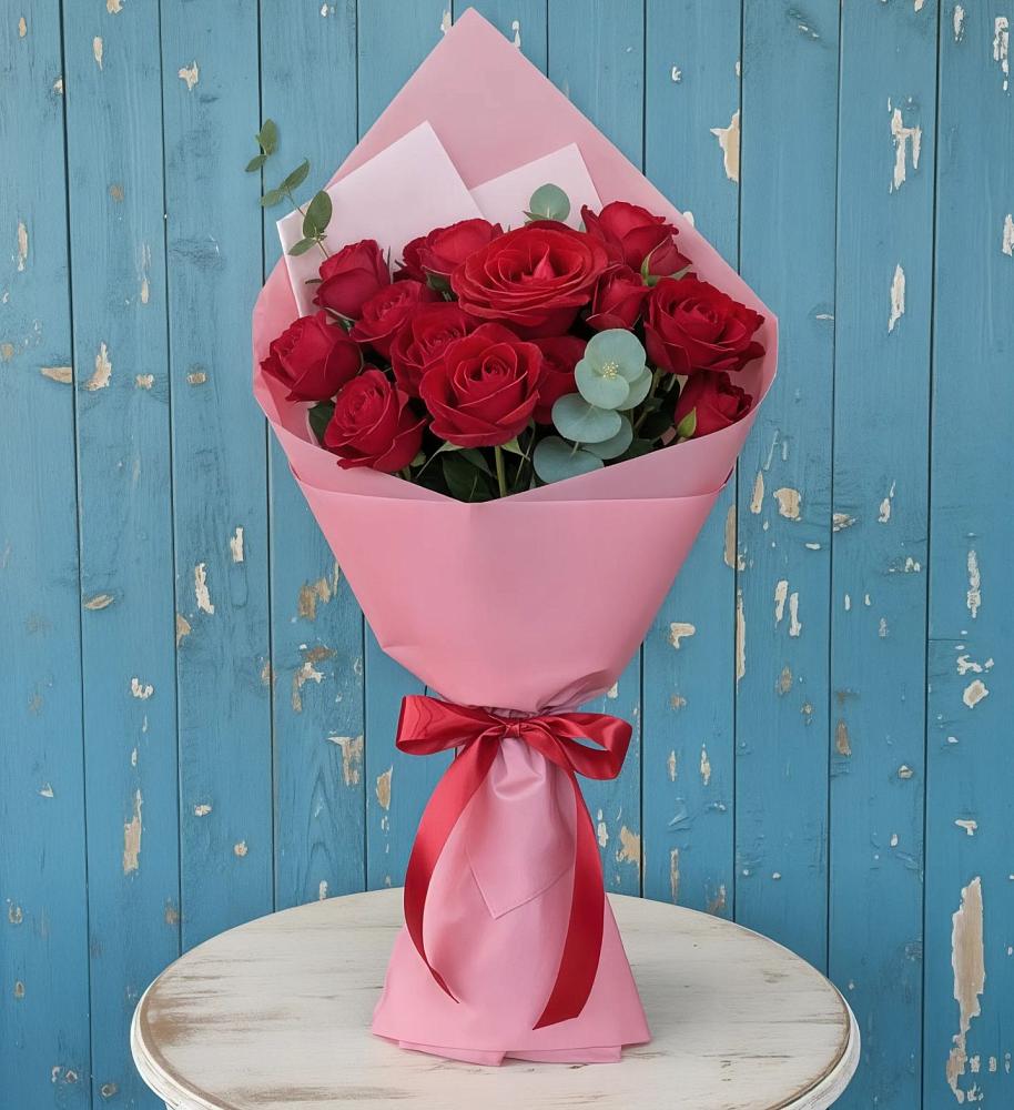 Букет цветов из: Розы в Икше