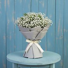Букет цветов из:  Гипсофила в Икше