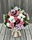 Букет цветов из: Альстромерии, Гвоздики, Розы и Хризантемы в Икше
