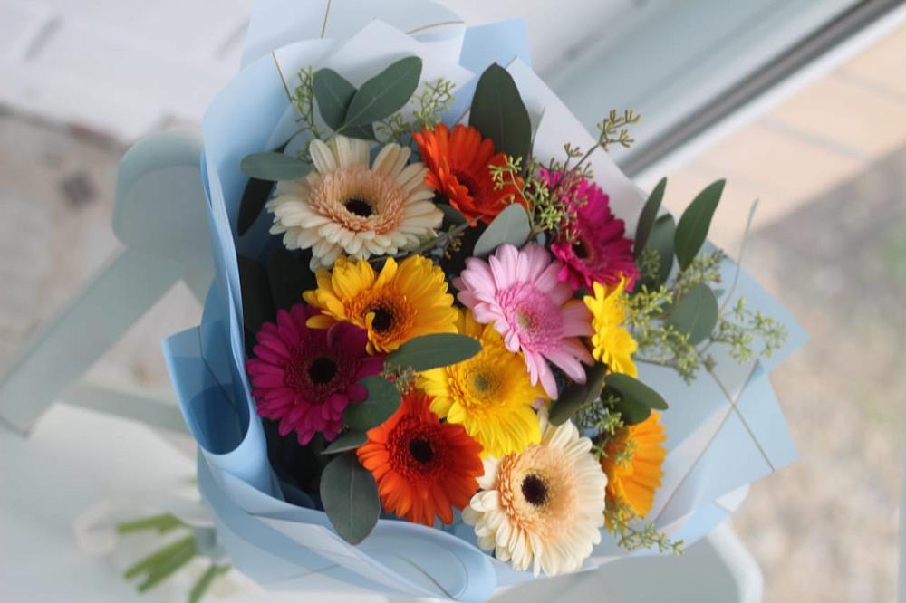 Букет цветов из: Герберы в Икше