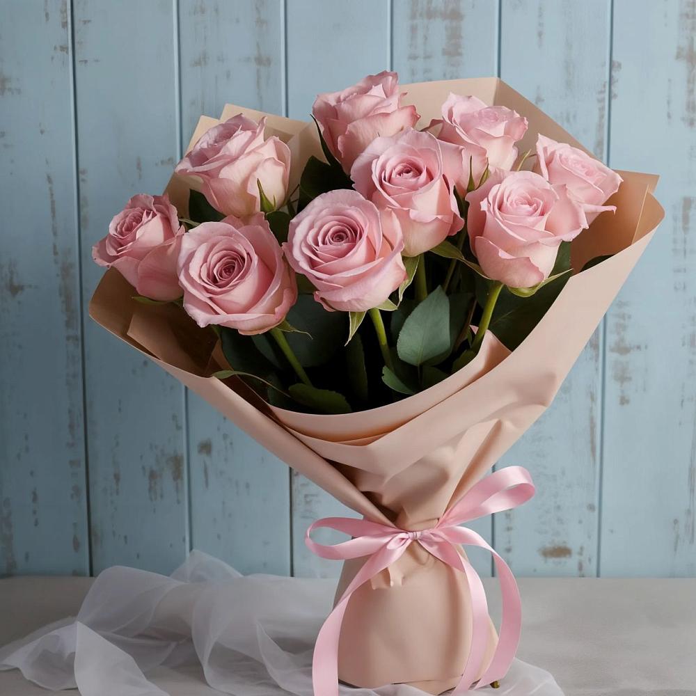 Букет цветов из: Розы в Икше