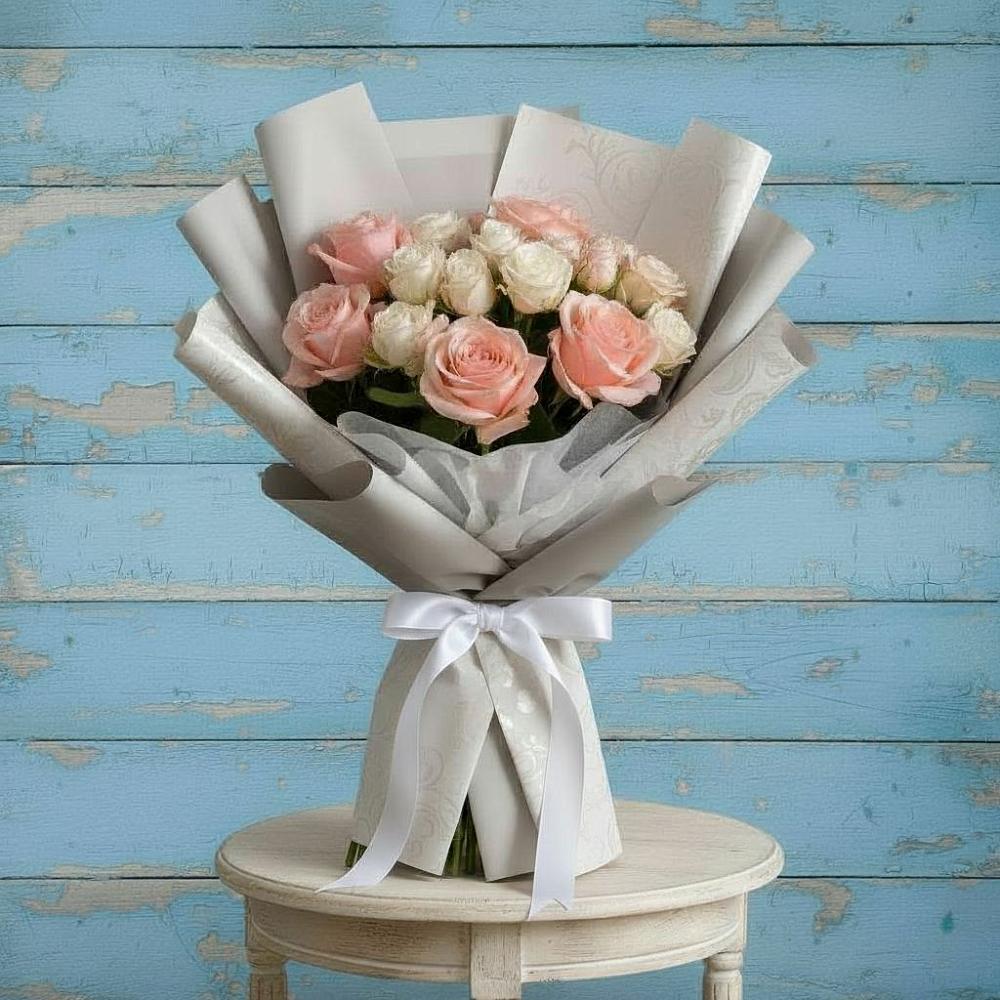 Букет цветов из: Розы в Икше