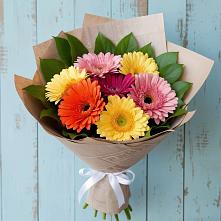 Букет цветов из:  Герберы #REPLACE_PRED# Икше