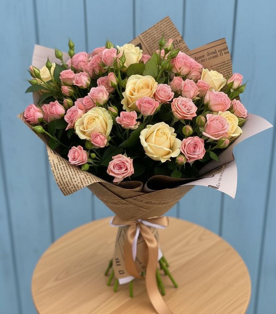 Букет цветов из: Розы в Икше