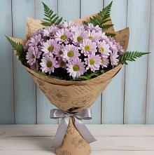 Букет цветов из:  Хризантемы в Икше