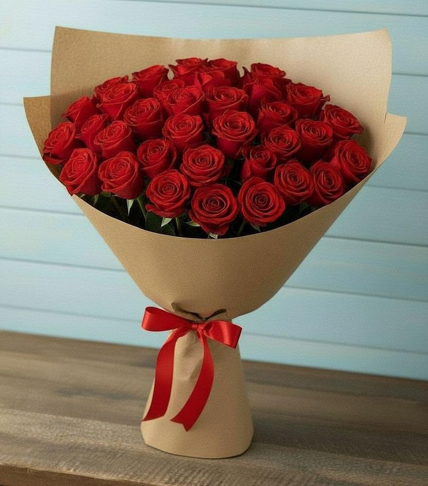 Букет Красные розы Милано в Икше