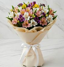 Букет цветов из:  Альстромерии #REPLACE_PRED# Икше