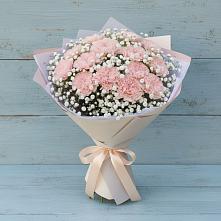 Букет цветов из:  Гвоздики в Икше