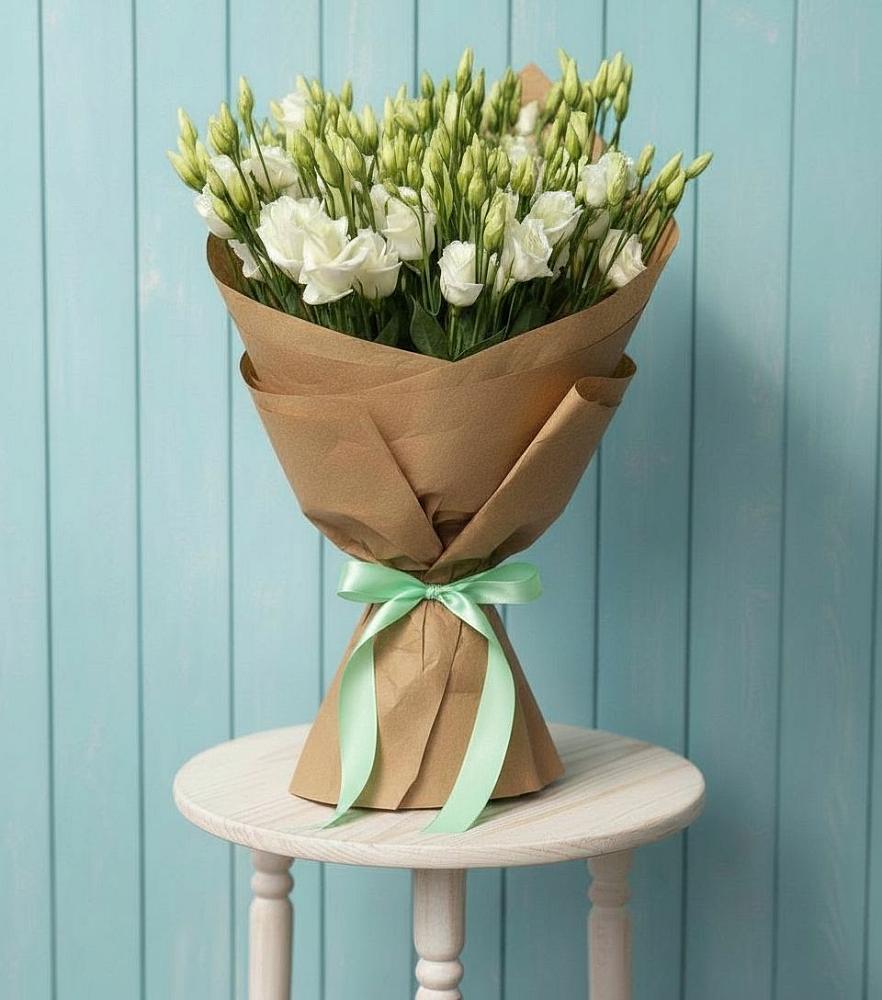 Букет цветов из: Лизиантусы в Икше