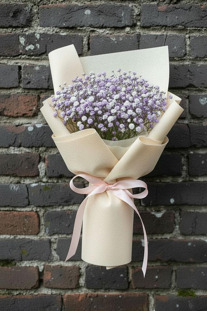 Букет цветов из: Гипсофила в Икше