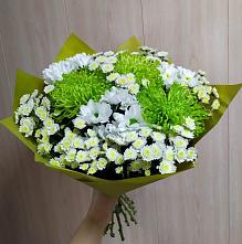 Букет цветов из:  Хризантемы #REPLACE_PRED# Икше