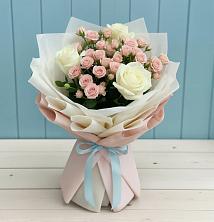Букет цветов из:  Розы в Икше