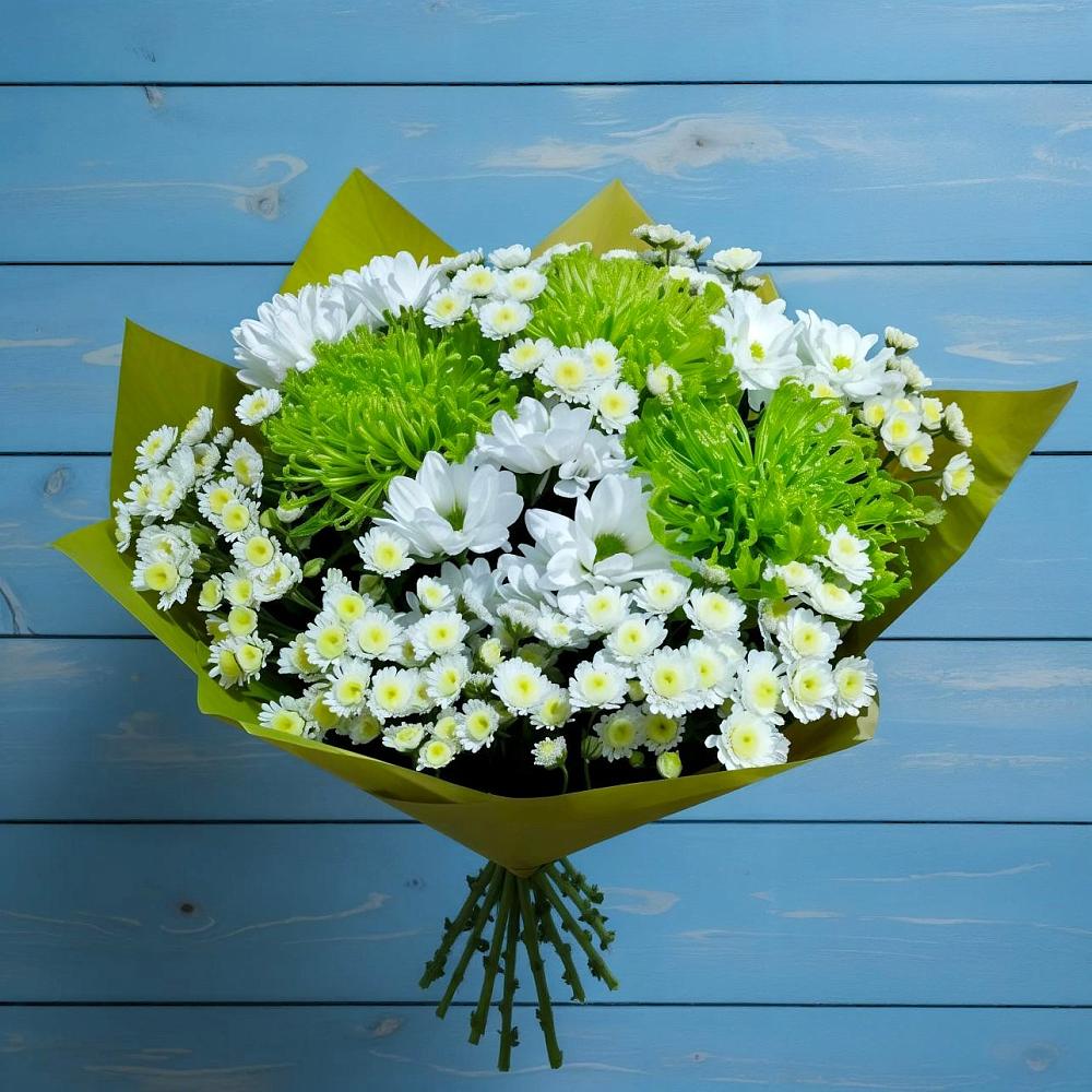 Букет цветов из: Хризантемы в Икше