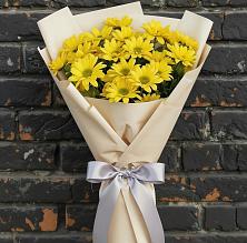 Букет цветов из:  Хризантемы в Икше