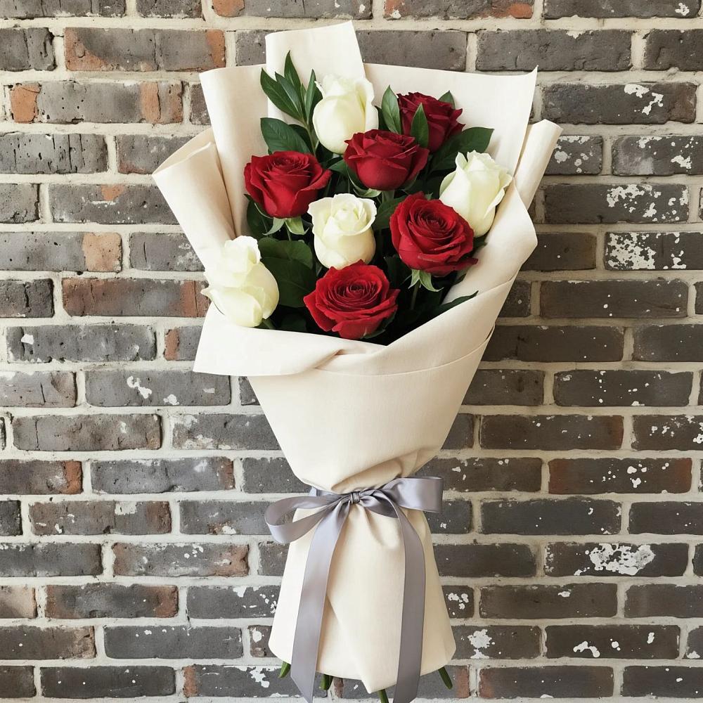 Букет цветов из: Розы в Икше