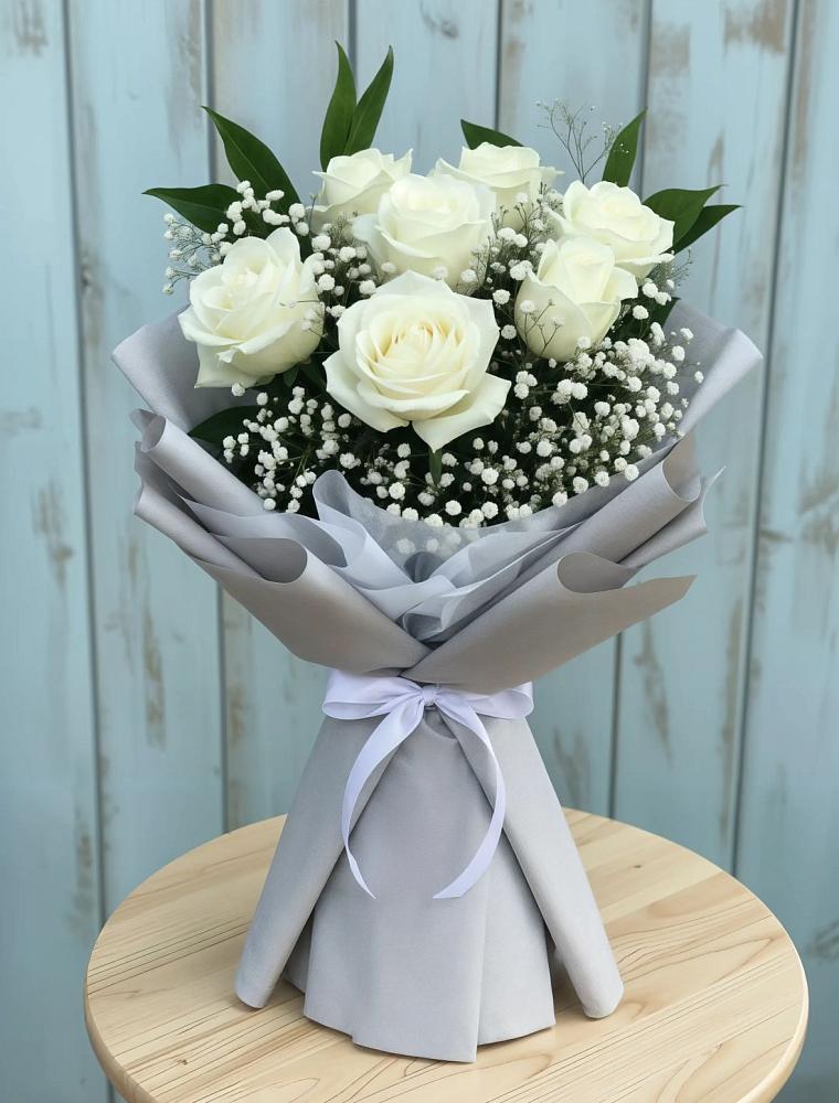 Букет цветов из: Розы в Икше