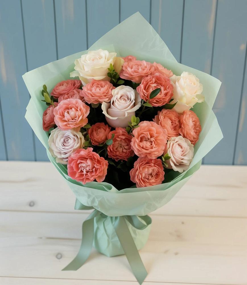 Букет цветов из: Розы в Икше