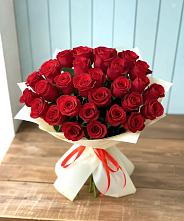 Букет 29 Красных роз в Икше