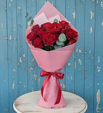 Букет цветов из:  Розы в Икше