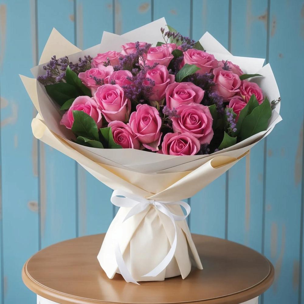 Букет цветов из: Розы в Икше