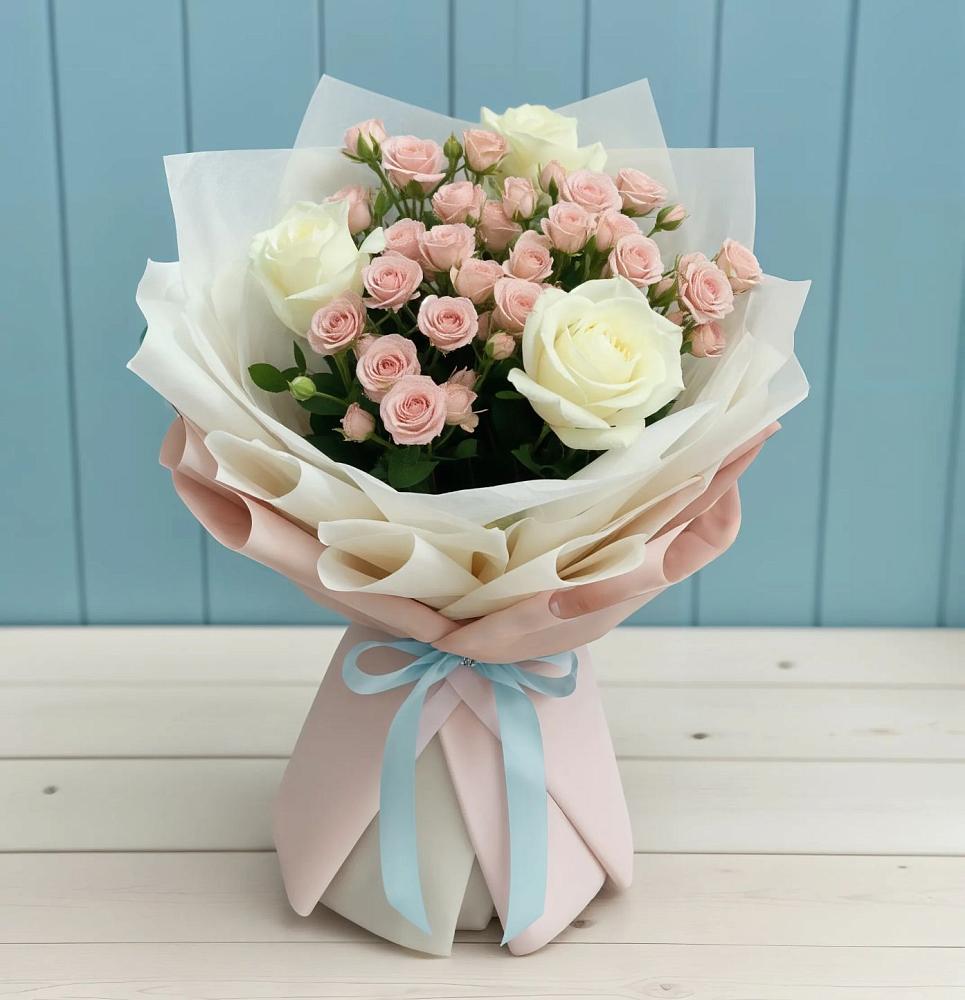 Букет цветов из: Розы в Икше