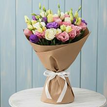 Букет цветов из:  Лизиантусы в Икше