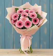 Букет цветов из:  Герберы #REPLACE_PRED# Икше